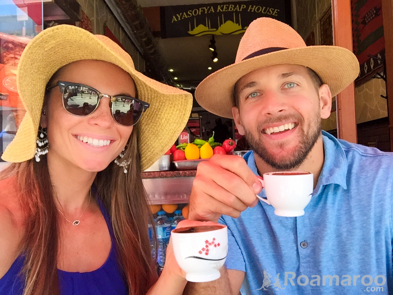 Turkey - Roamaroo Travel Blog - Bodrum, Istanbul - How to drink turkish coffee