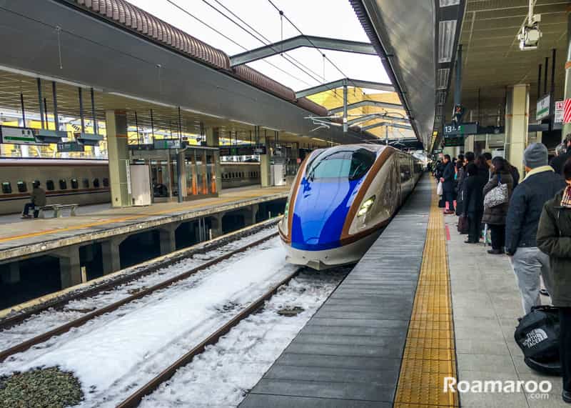 Skiing in japan and japan ski resorts Shinkansen