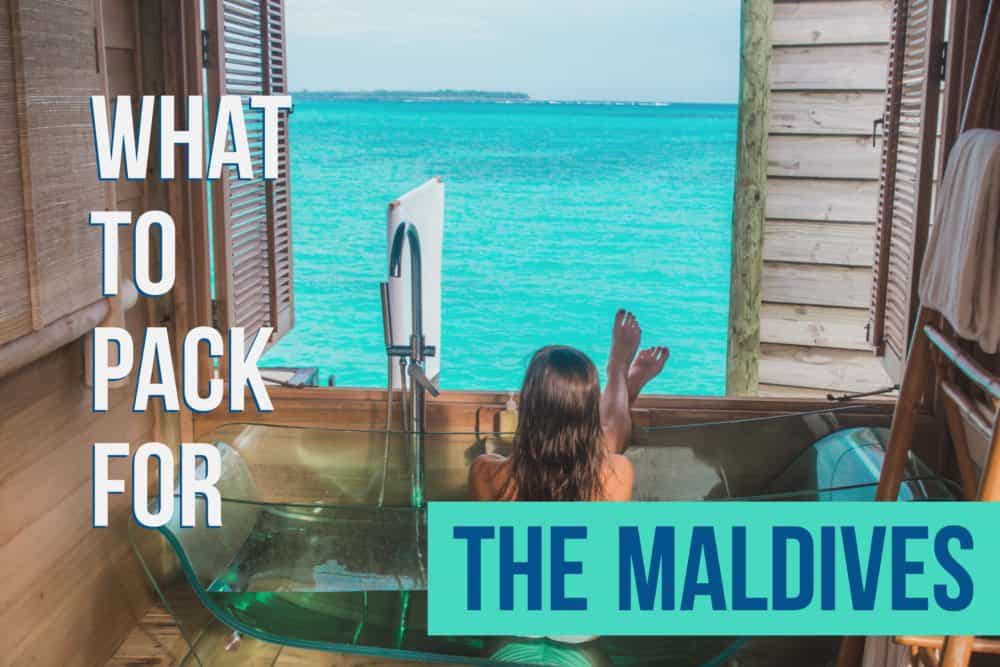 Vacation Packing lists What to pack for the Maldives