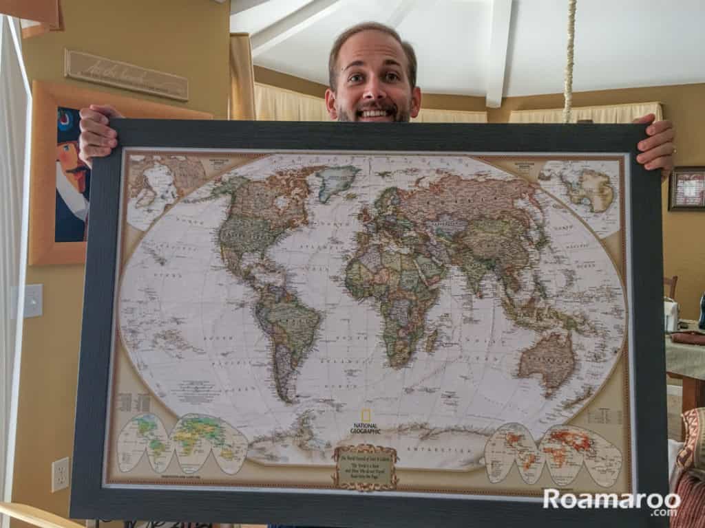 Product Review: Push Pin Travel Map
Pushpin Map