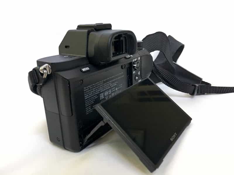 LCD Screen of Sony A7 Best Travel Gear Sony a7II Image Quality