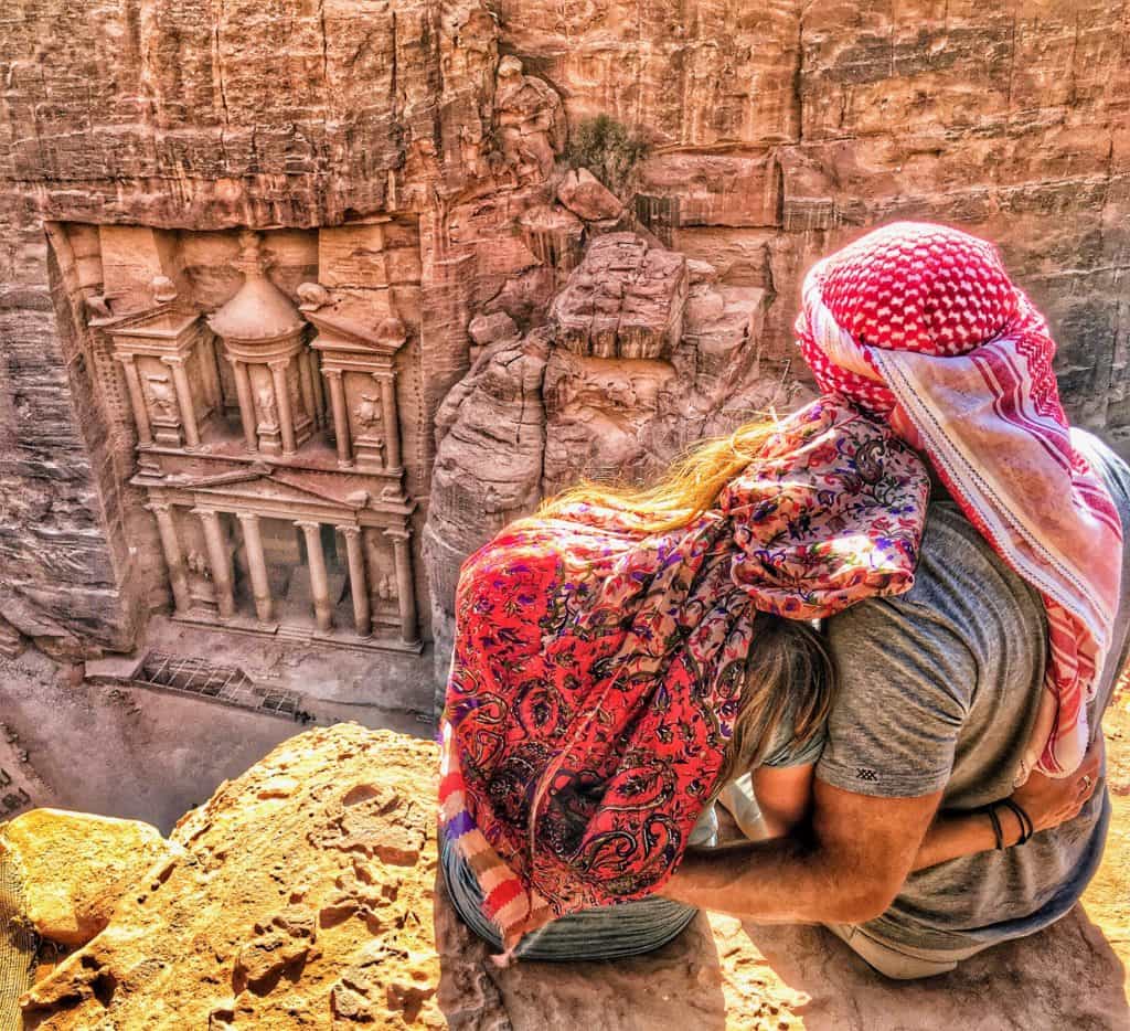 Couple in Petra