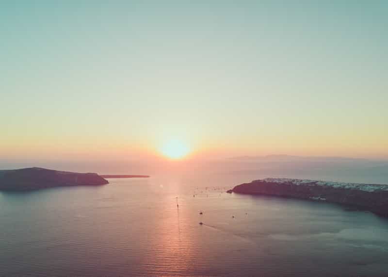 oia sunset