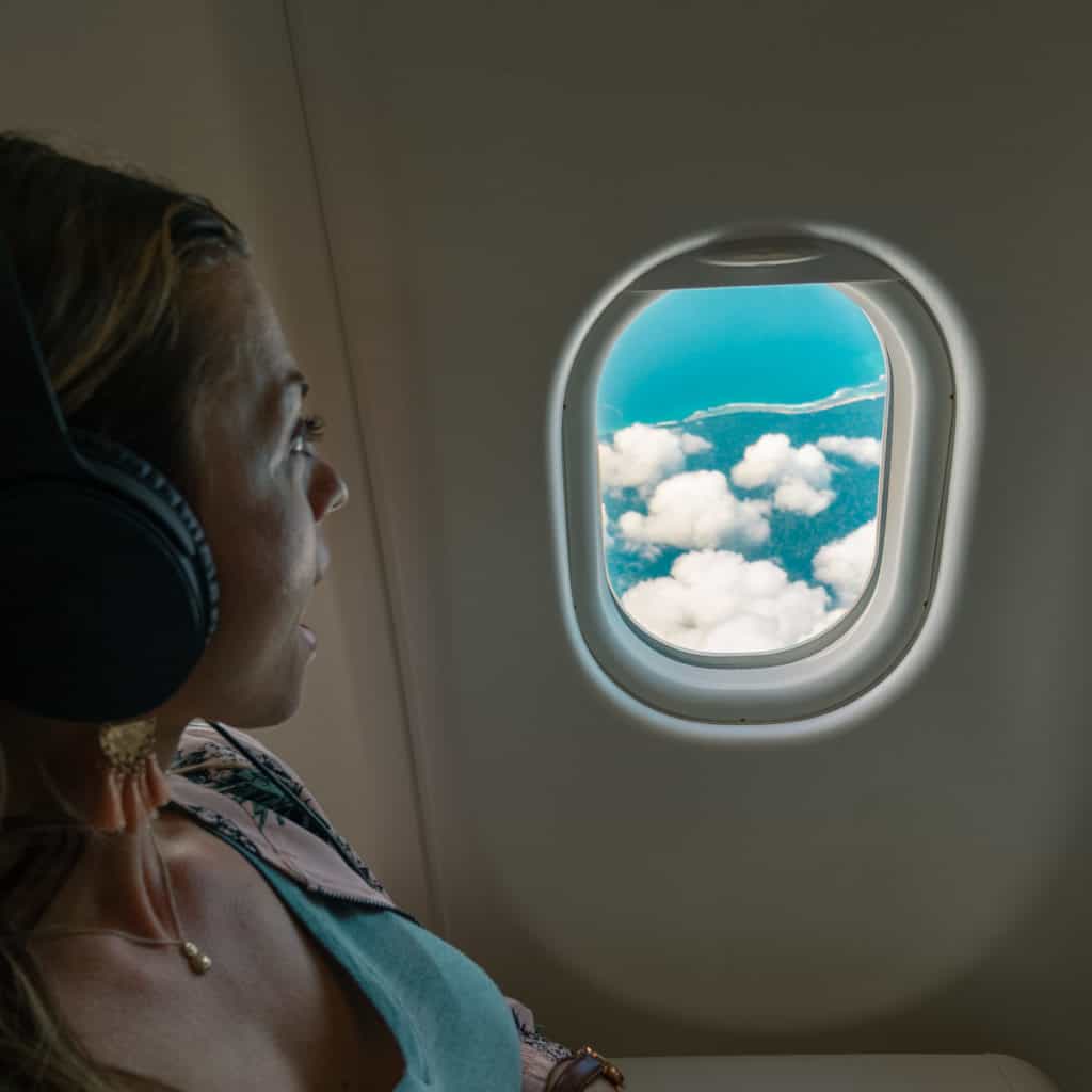 Passenger Moving on a Long Flight