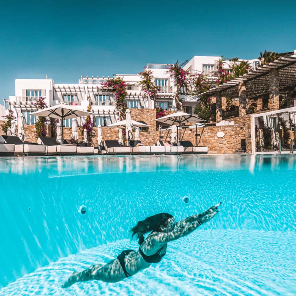 Myconian Hotel Swimming Pool