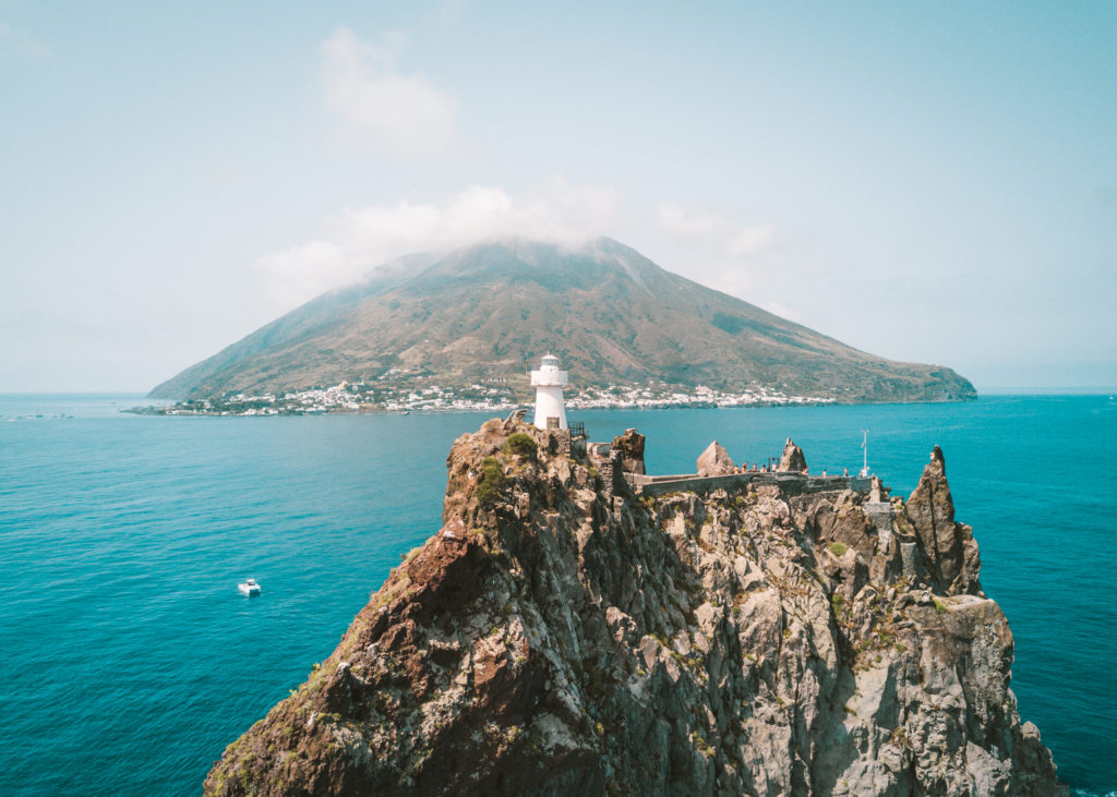 Stromboli Island Volcano