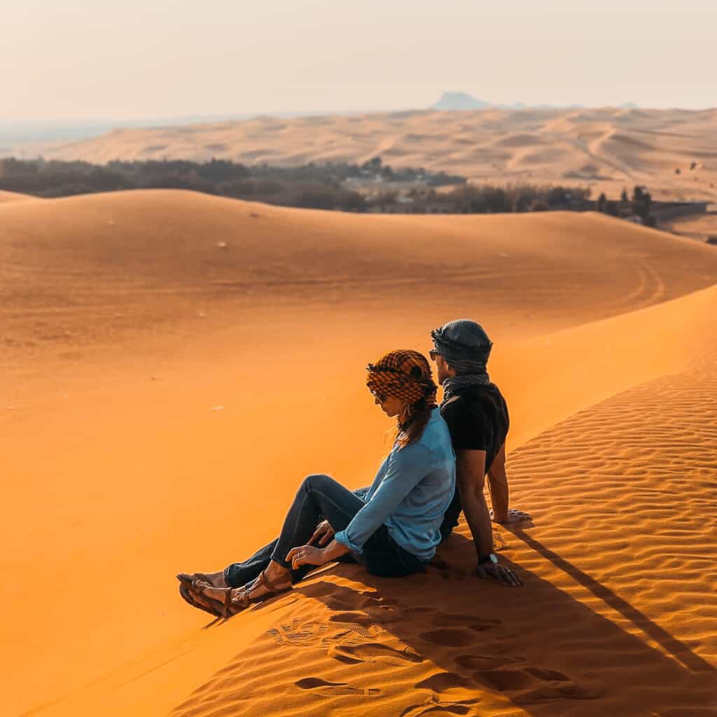 Desert view saudi-arabia