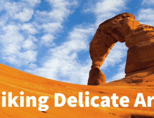 Hiking Delicate Arch at Arches National Park